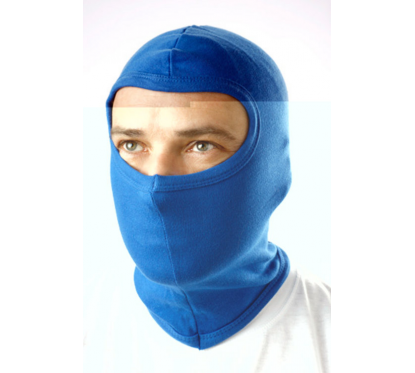 Cagoule de pilote bleu