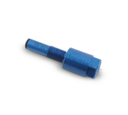 Bloque piston bleu avec tampon