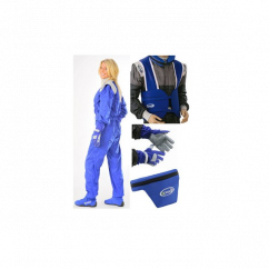 Equipement pilote bleu complet