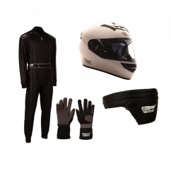 Pack Pilote + Casque Blanc