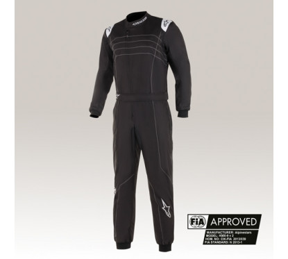 Alpinestars combi KMX 9 V2 noir/blanc 58