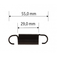 Ressort pour pot d'échappement 55mm