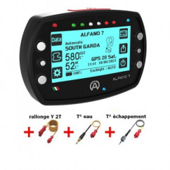 ALFANO 7 2T (2 températures) avec sonde d'eau, sonde échappement et rallonge Y