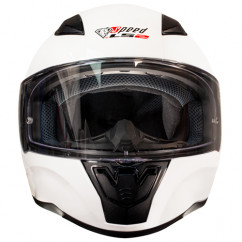 Casque Speed LS2 blanc brillant