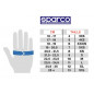 SPARCO ROOKIE GANTS NOIR/BLANC SPARCO ROOKIE GANTS NOIR/BLANC