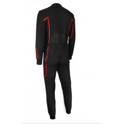 Combinaison de karting Imola Noir/Rouge