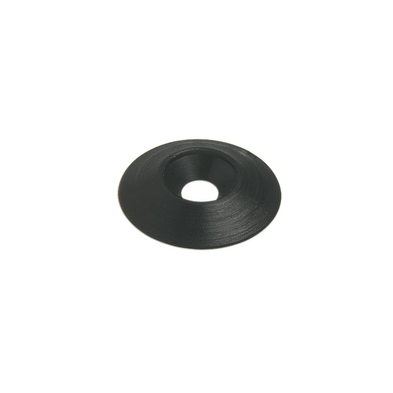 Rondelle de siège plastique noire 30X8mm