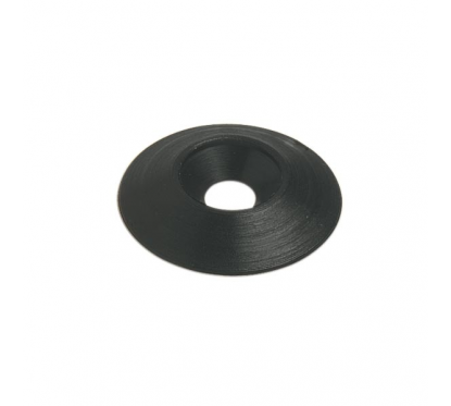 Rondelle de siège plastique noire 30X8mm