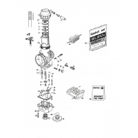 Gicleur secondaire de carburateur DELLORTO 14883002 